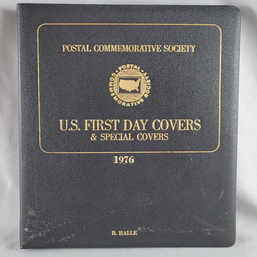 Postal Commemorative Society US First Day Covers 1976 Bicentennial Album 16 Page